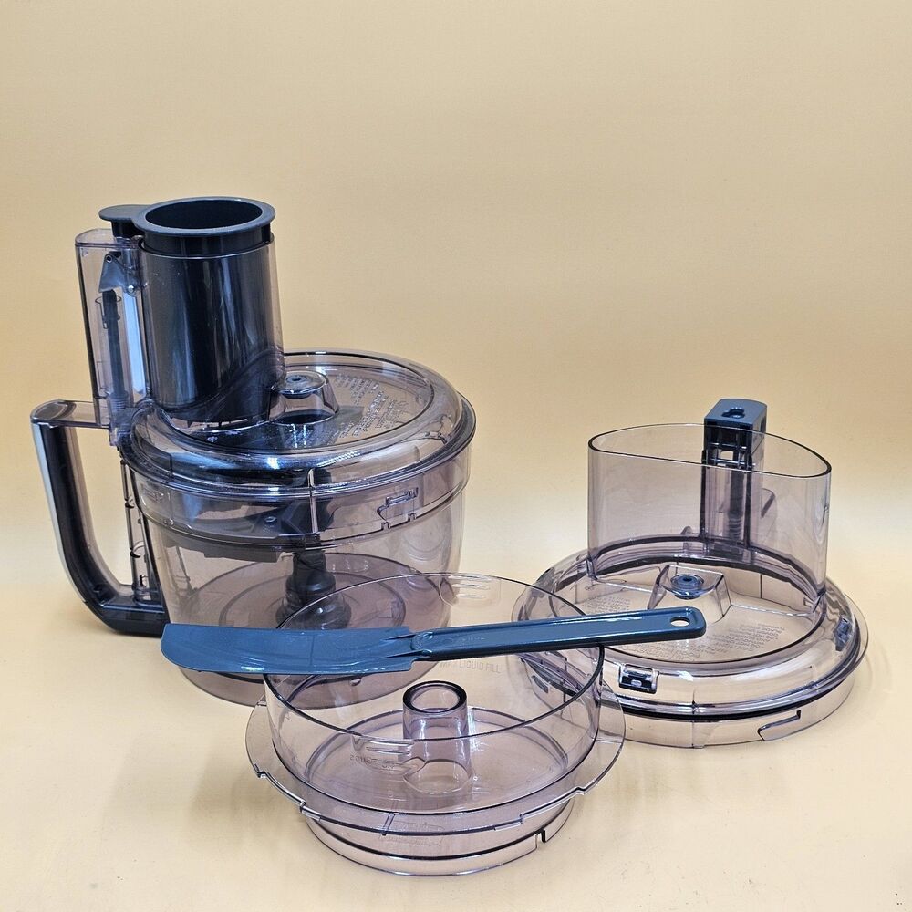 Cuisinart 8-Cup Food Processor FP-8 Replacement Parts Work Bowl Lids Spatula Set